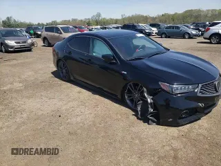 2019 Acura TLX w/A-Spec Pkg with VIN 19UUB1F68KA004325, listed as a Copart auction lot 54811755 with 90,070 mi miles and Salvage Title. Bid and sale history available at DreamBid. Image 13.
