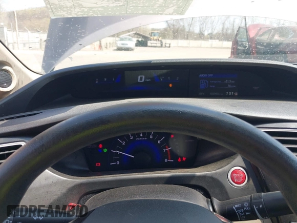 2014 Honda Civic Sedan EX with VIN 19XFB2F87EE082739, listed as a IAAI auction lot 42017492 with 158,988 mi miles. Bid and sale history available at carsss.com. Image 7.