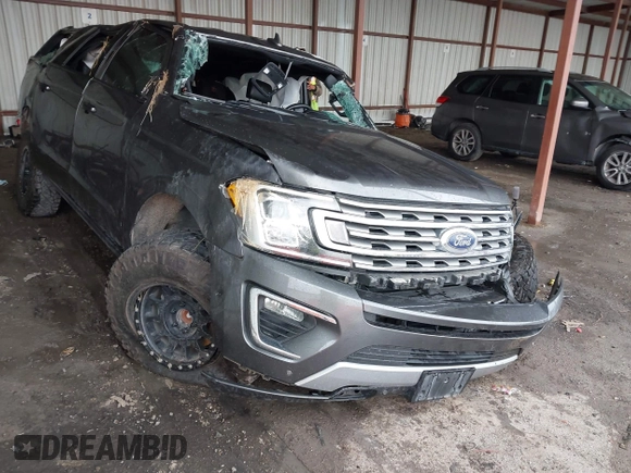 2019 Ford Expedition Max Limited z VIN 1FMJK2AT3KEA85243, wystawiony jako IAAI lot #42193680 z przebiegiem Nie podano mil oraz . Historia ofert i sprzedaży dostępna na DreamBid. Obrazek 1.