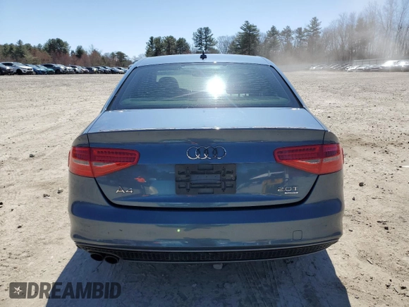 2015 Audi A4 Premium with VIN WAUBFAFL6FN010474, listed as a Copart auction lot 52639935 with 104,362 mi miles and Clean Title. Bid and sale history available at carsss.com. Image 6.