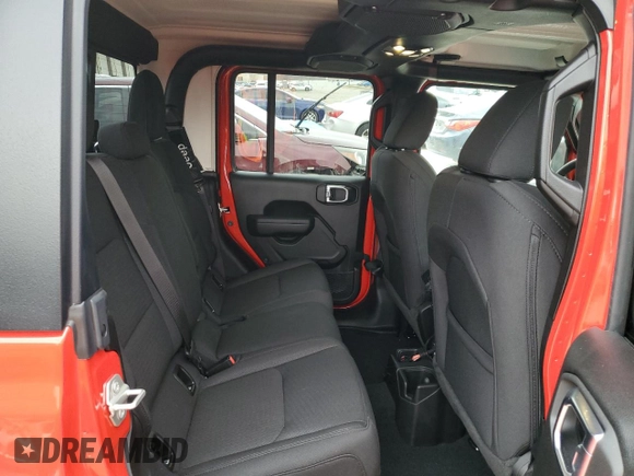 2023 Jeep Gladiator Sport S with VIN 1C6HJTAG6PL584451, listed as a Copart auction lot 47637395 with 8,356 mi miles and Salvage title. Bid and sale history available at DreamBid. Image 10.