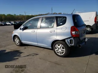 2008 Honda Fit with VIN JHMGD38408S008707, listed as a Copart auction lot 52758965 with 132,193 mi miles and Salvage Title. Bid and sale history available at carsss.com. Image 2.