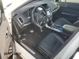 2020 Acura TLX w/Technology Pkg with VIN 19UUB1F59LA017528, listed as a Copart auction lot 87078414 with 25,003 mi miles and Salvage Title. Bid and sale history available at carsss.com. Image 8.