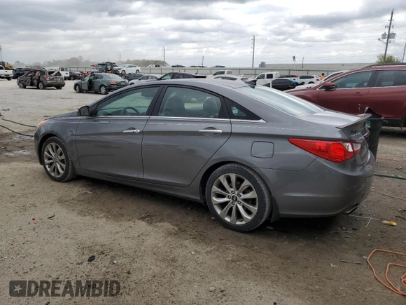 2012 Hyundai Sonata Limited with VIN 5NPEC4AB1CH469982, listed as a Copart auction lot 49696665 with 40,135 mi miles and Salvage Title. Bid and sale history available at DreamBid. Image 2.