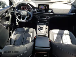 2018 Audi Q5 Premium Plus with VIN WA1BNAFYXJ2056895, listed as a Copart auction lot 52614905 with 87,456 mi miles and Salvage title. Bid and sale history available at DreamBid. Image 8.