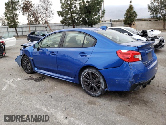 2017 Subaru WRX with VIN JF1VA1B66H9824642, listed as a Copart auction lot 37535783 with 66,238 mi miles. Bid and sale history available at carsss.com. Image 2.