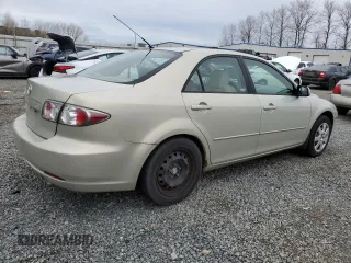2006 Mazda 6 i with VIN 1YVFP80C265M31606, listed as a Copart auction lot 49741955 with 254,728 mi miles and Salvage Title. Bid and sale history available at carsss.com. Image 3.