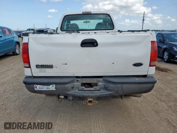2006 Ford F-250 XL with VIN 1FTSX21P46EC69707, listed as a Copart auction lot 60047965 with Not provided miles and Salvage title. Bid and sale history available at DreamBid. Image 6.