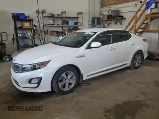 2014 Kia Optima LX with VIN KNAGM4AD2E5063619, listed as a Copart auction lot 65752135 with 181,076 mi miles and Salvage title. Bid and sale history available at DreamBid. Image 1.