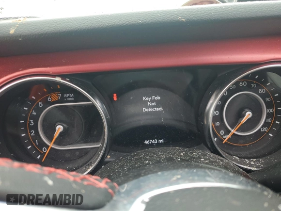 2023 Jeep Wrangler Rubicon с VIN 1C4HJXFG8PW601421, выставлен на аукционе Copart как лот 55970475 с пробегом 46 743 миль миль и Списание • Salvage title. История ставок и продаж доступна на DreamBid. Изображение 9.