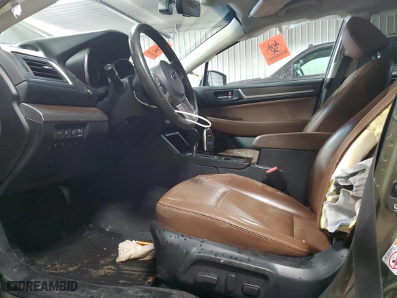 2017 Subaru Outback Touring with VIN 4S4BSETC7H3392163, listed as a Copart auction lot 51165305 with 0 mi miles and Non Repairable. Bid and sale history available at carsss.com. Image 7.