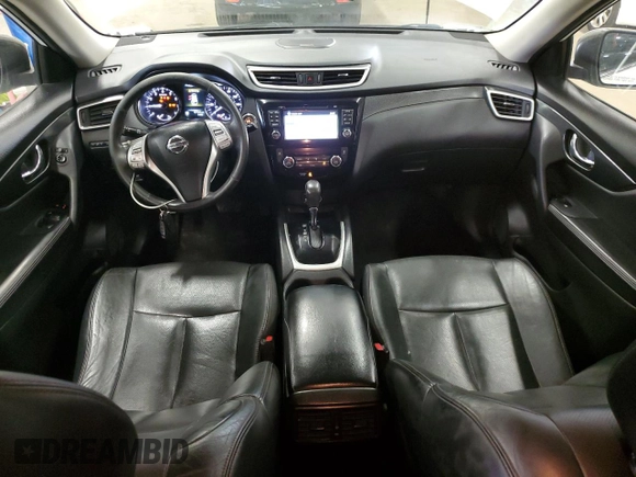 2014 Nissan Rogue SL with VIN 5N1AT2MV7EC782408, listed as a Copart auction lot 56377705 with 127,824 mi miles and Clean Title. Bid and sale history available at DreamBid. Image 8.
