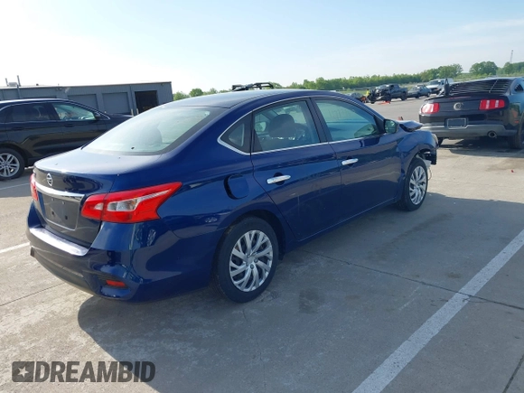 2019 Nissan Sentra S with VIN 3N1AB7AP0KY206322, listed as a IAAI auction lot 42292637 with 92,425 mi miles and . Bid and sale history available at DreamBid. Image 4.