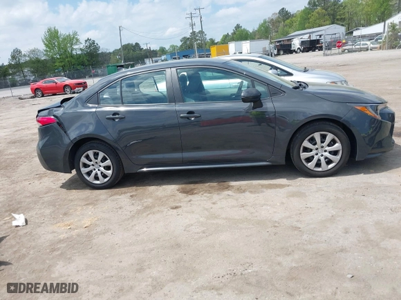 2023 Toyota Corolla LE with VIN 5YFB4MDE7PP024872, listed as a IAAI auction lot 42081981 with 44,563 mi miles. Bid and sale history available at carsss.com. Image 13.