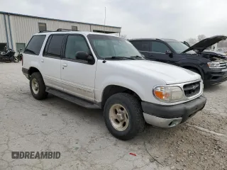 2000 Ford Explorer XLT with VIN 1FMZU73E1YZC42780, listed as a Copart auction lot 50000725 with 193,306 mi miles and Salvage Title. Bid and sale history available at DreamBid. Image 4.