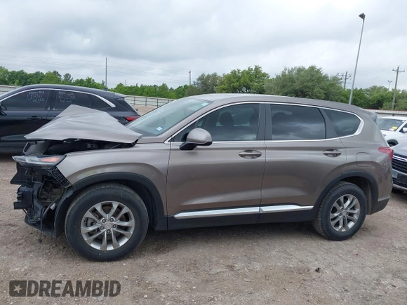 2019 Hyundai Santa Fe SE z VIN 5NMS23AD2KH014037, wystawiony jako IAAI lot #42110778 z przebiegiem 48 975 mil mil oraz . Historia ofert i sprzedaży dostępna na DreamBid. Obrazek 15.