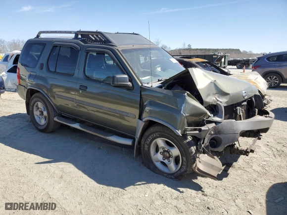 2003 Nissan Xterra XE with VIN 5N1ED28T73C660264, listed as a Copart auction lot 46847725 with 0 mi miles and Salvage Title. Bid and sale history available at carsss.com. Image 4.