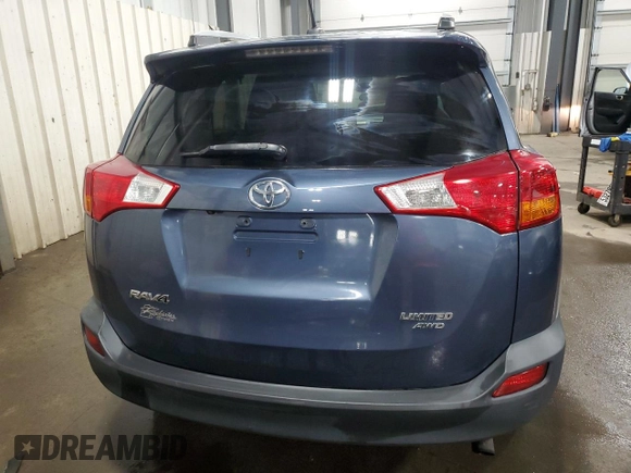 2013 Toyota RAV4 Limited with VIN 2T3DFREV0DW101128, listed as a Copart auction lot 47611495 with 211,733 mi miles and Salvage Title. Bid and sale history available at carsss.com. Image 6.