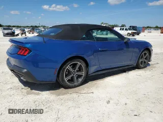 2024 Ford Mustang EcoBoost with VIN 1FAGP8UH4R5112914, listed as a Copart auction lot 49981575 with 37,283 mi miles and Clean Title. Bid and sale history available at carsss.com. Image 3.