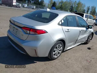 2020 Toyota Corolla LE with VIN 5YFEPRAE4LP098976, listed as a IAAI auction lot 42054417 with 94,655 mi miles and . Bid and sale history available at DreamBid. Image 4.