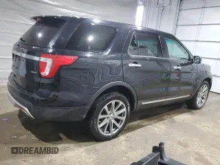 2016 Ford Explorer Limited with VIN 1FM5K8F88GGA27701, listed as a Copart auction lot 48557645 with 135,270 mi miles and Salvage Title. Bid and sale history available at DreamBid. Image 3.