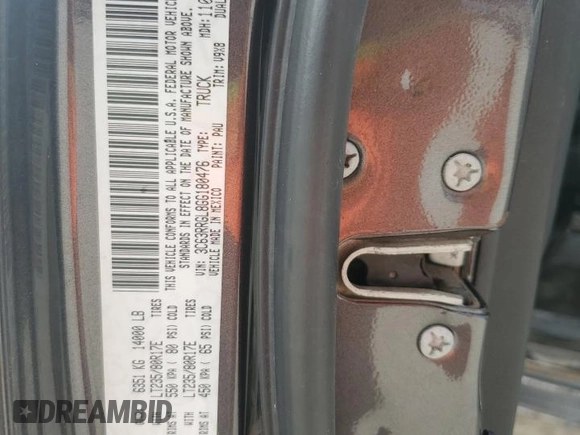 2016 Ram 3500 Tradesman z VIN 3C63RRGL8GG180476, wystawiony jako Copart lot #78982594 z przebiegiem 272 426 mil mil oraz Szkody całkowita. Historia ofert i sprzedaży dostępna na DreamBid. Obrazek 15.