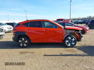 2024 Hyundai Kona SEL with VIN KM8HBCABXRU096414, listed as a IAAI auction lot 41309208 with 7,765 mi miles and . Bid and sale history available at carsss.com. Image 13.