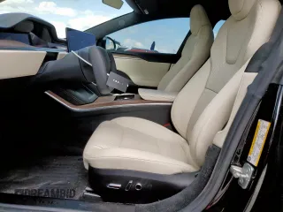 2022 Tesla Model S с VIN 5YJSA1E50NF492117, выставлен на аукционе Copart как лот 54307855 с пробегом 42 940 миль миль и Списание • Salvage title. История ставок и продаж доступна на DreamBid. Изображение 7.