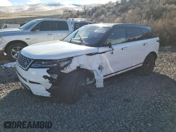 2020 Land Rover Range Rover Velar S z VIN SALYB2EX4LA286280, wystawiony jako Copart lot #45004345 z przebiegiem 56 428 mil mil oraz Szkody całkowita. Historia ofert i sprzedaży dostępna na DreamBid. Obrazek 1.