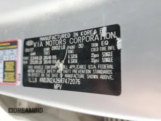 2017 Kia Soul with VIN KNDJN2A26H7472076, listed as a Copart auction lot 49674155 with 0 mi miles and Clean Title. Bid and sale history available at carsss.com. Image 13.