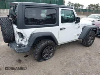 2018 Jeep Wrangler Sport S with VIN 1C4GJXANXJW189849, listed as a IAAI auction lot 42081074 with 78,431 mi miles and . Bid and sale history available at DreamBid. Image 4.