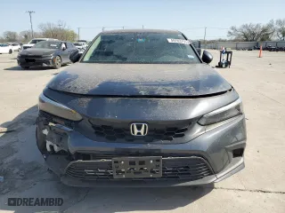 2022 Honda Civic Hatchback EX-L with VIN 19XFL1H72NE024159, listed as a Copart auction lot 49783795 with 19,336 mi miles and Salvage Title. Bid and sale history available at carsss.com. Image 5.