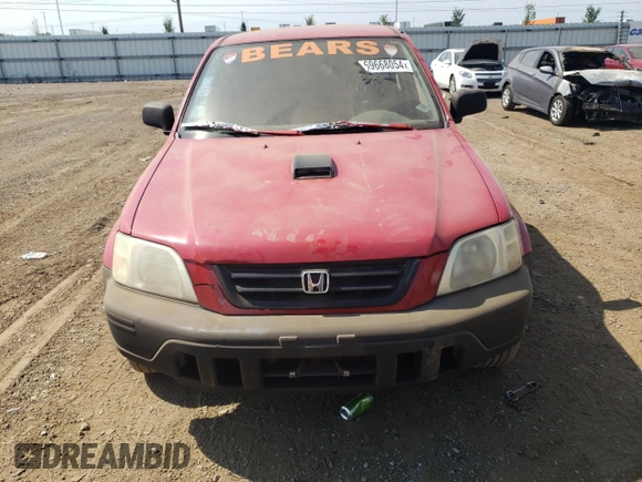 2001 Honda CR-V LX with VIN JHLRD18481C032867, listed as a Copart auction lot 69668054 with 224,578 mi miles and Salvage Title. Bid and sale history available at carsss.com. Image 5.