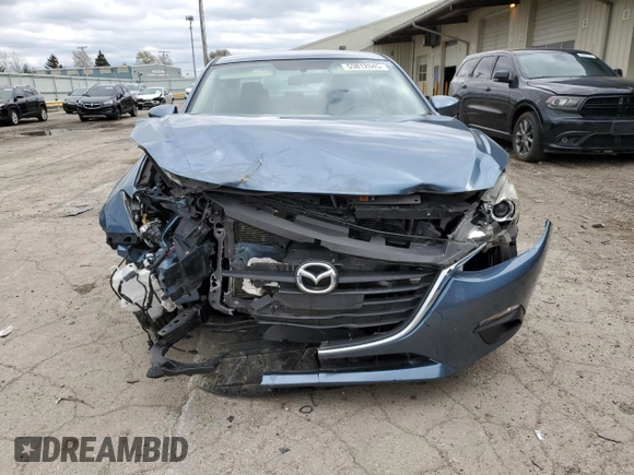 2015 Mazda 3 i Sport z VIN JM1BM1U76F1259072, wystawiony jako Copart lot #53812045 z przebiegiem 41 455 mil mil oraz Szkoda całkowita • Salvage title. Historia ofert i sprzedaży dostępna na DreamBid. Obrazek 5.