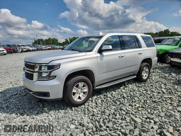 2017 Chevrolet Tahoe Commercial with VIN 1GNLCDEC2HR226165, listed as a Copart auction lot 50021755 with 48,252 mi miles and Salvage title. Bid and sale history available at DreamBid. Image 1.