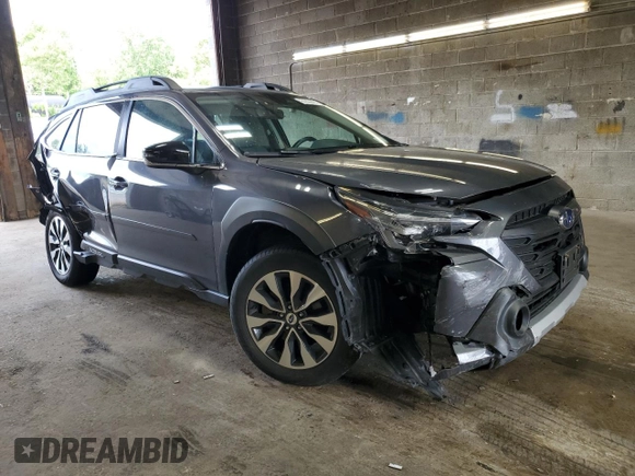 2024 Subaru Outback Limited with VIN 4S4BTANC5R3178177, listed as a Copart auction lot 61850495 with 27,349 mi miles and Salvage title. Bid and sale history available at DreamBid. Image 4.