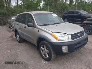 2001 Toyota RAV4 with VIN JTEHH20V910116992, listed as a IAAI auction lot 42505407 with 124,067 mi miles and . Bid and sale history available at DreamBid. Image 1.