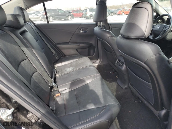 2014 Honda Accord Sedan EX-L with VIN 1HGCR2F80EA277861, listed as a Copart auction lot 49817155 with 154,034 mi miles and Salvage Title. Bid and sale history available at carsss.com. Image 10.