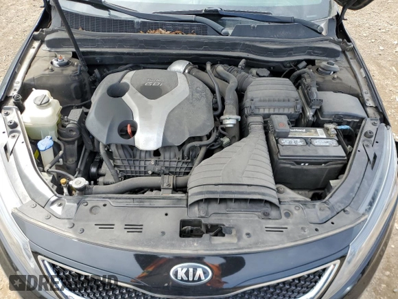 2014 Kia Optima SXL Turbo with VIN 5XXGR4A68EG283932, listed as a Copart auction lot 52962065 with 112,547 mi miles and Salvage title. Bid and sale history available at DreamBid. Image 11.