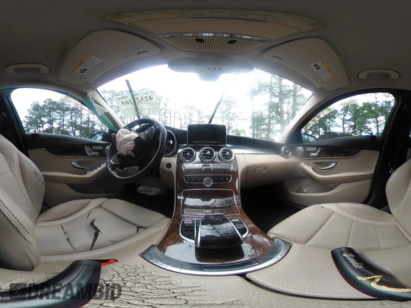 2015 Mercedes-Benz C 300 Luxury with VIN 55SWF4KB5FU002897, listed as a IAAI auction lot 42321165 with 93,960 mi miles and . Bid and sale history available at DreamBid. Image 17.