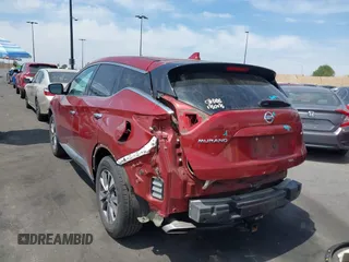 2016 Nissan Murano SL z VIN 5N1AZ2MH9GN169500, wystawiony jako IAAI lot #42013007 z przebiegiem 80 902 mil mil oraz . Historia ofert i sprzedaży dostępna na DreamBid. Obrazek 15.