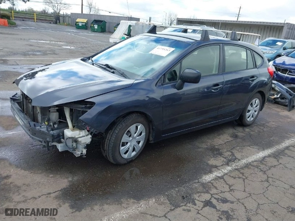 2014 Subaru Impreza Wagon 2.0i with VIN JF1GPAA63E8323024, listed as a IAAI auction lot 41795263 with 115,968 mi miles. Bid and sale history available at carsss.com. Image 2.