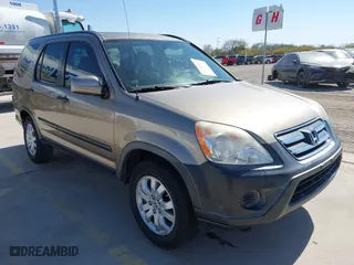 2006 Honda CR-V EX with VIN JHLRD68846C023266, listed as a IAAI auction lot 41806009 with 147,837 mi miles. Bid and sale history available at carsss.com. Image 1.