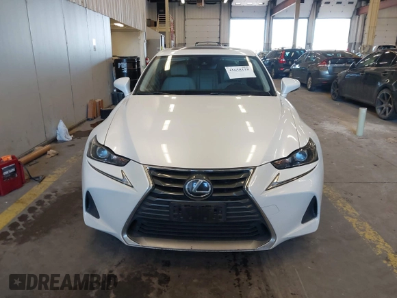 2017 Lexus IS with VIN JTHCM1D26H5019524, listed as a IAAI auction lot 41658118 with 108,487 mi miles. Bid and sale history available at carsss.com. Image 12.