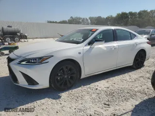 2023 Lexus ES with VIN 58AJZ1B17PU154718, listed as a Copart auction lot 75324484 with 13,215 mi miles and Salvage Title. Bid and sale history available at carsss.com. Image 1.