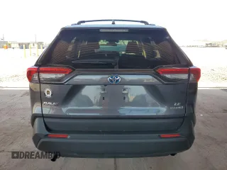 2019 Toyota RAV4 Hybrid LE with VIN JTMLWRFV9KD042648, listed as a Copart auction lot 63061855 with 33,022 mi miles and Salvage title. Bid and sale history available at DreamBid. Image 6.