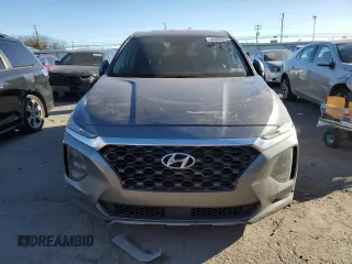 2019 Hyundai Santa Fe SEL with VIN 5NMS3CAD2KH008493, listed as a Copart auction lot 35865073 with 0 mi miles. Bid and sale history available at carsss.com. Image 5.