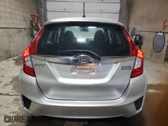 2015 Honda Fit EX-L with VIN 3HGGK5H81FM724237, listed as a Copart auction lot 58568174 with 96,854 mi miles and Clean Title. Bid and sale history available at DreamBid. Image 6.