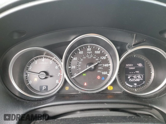 2013 Mazda CX-5 Touring with VIN JM3KE4CE6D0162236, listed as a Copart auction lot 46352785 with 150,588 mi miles and Salvage Title. Bid and sale history available at carsss.com. Image 9.