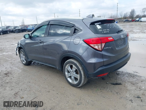 2016 Honda HR-V EX-L w/Navi with VIN 3CZRU6H71GM700451, listed as a IAAI auction lot 41675235 with 199,313 mi miles. Bid and sale history available at carsss.com. Image 3.